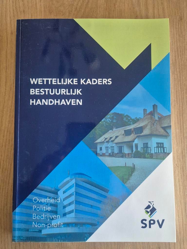 SPV bestuurlijk handhaven HTV, Boeken, Ophalen of Verzenden, Overige niveaus