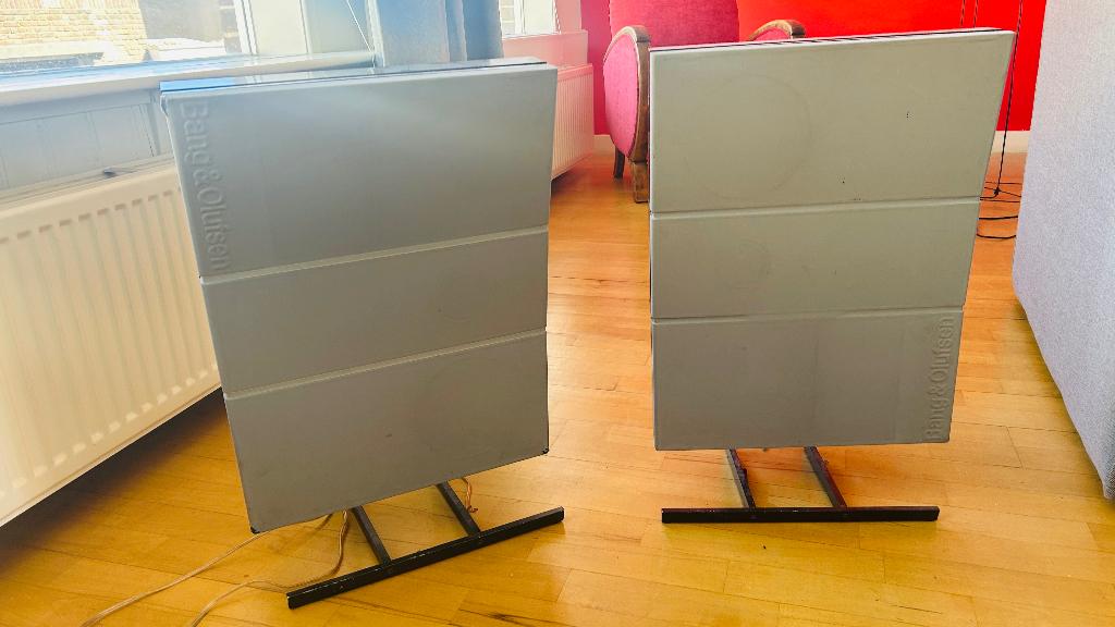 Bang & Olufsen speakers, Gebruikt, 60 tot 120 watt, Front, Rear of Stereo speakers, Ophalen