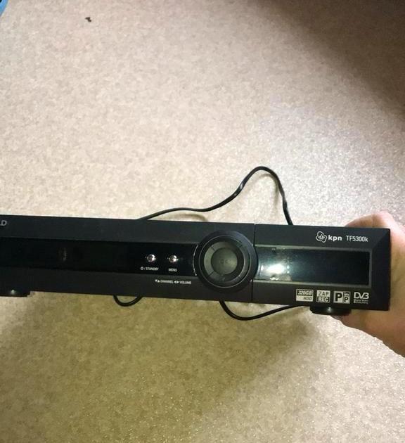 KPN Topfield TF5300k DVB-T ontvanger met 320GB HDD, Ophalen of Verzenden, Gebruikt, Harddiskrecorder