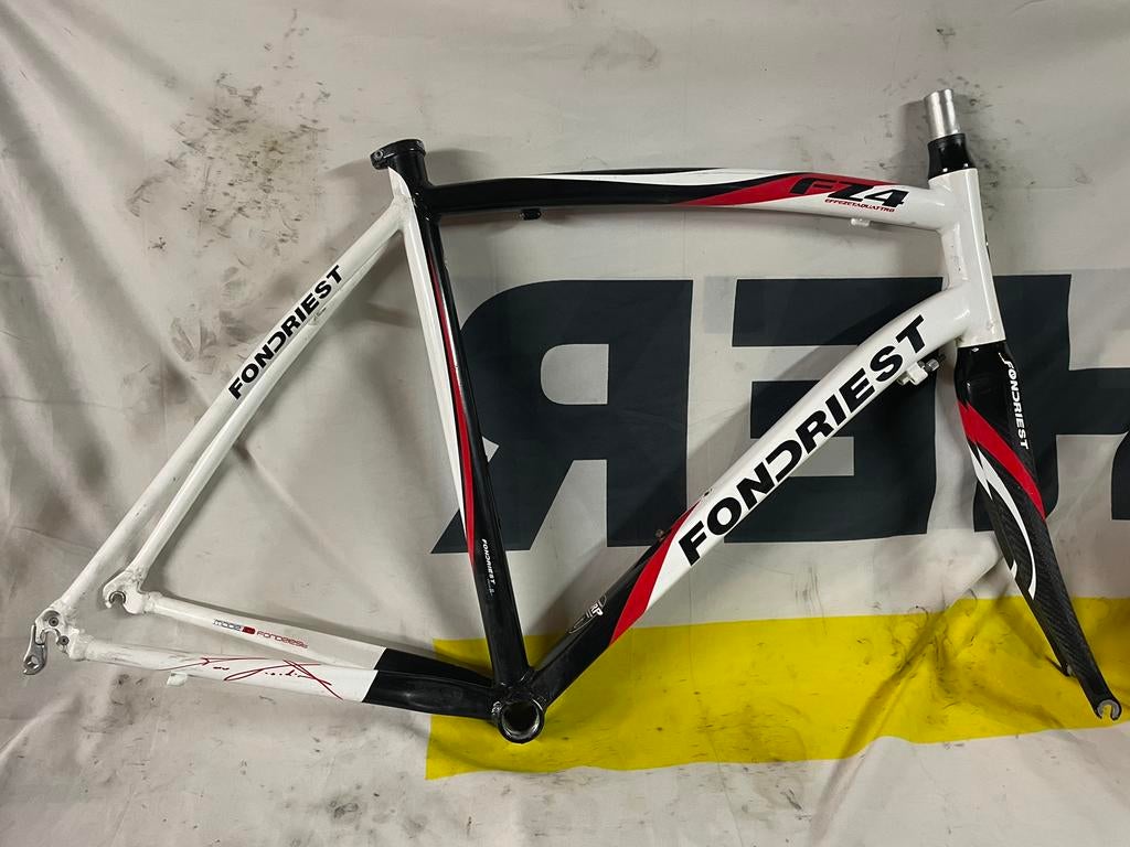 Aluminium Fondriest FZ4 racefiets 56ct frame Carbon vork, Verzenden, Zo goed als nieuw, Overige typen
