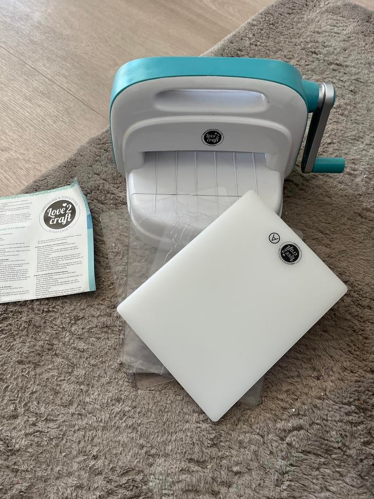 Cuttlebug Love Craft Stans- en Embossingmachine, Geschikt voor karton, Ophalen of Verzenden, Zo goed als nieuw, Kunststof