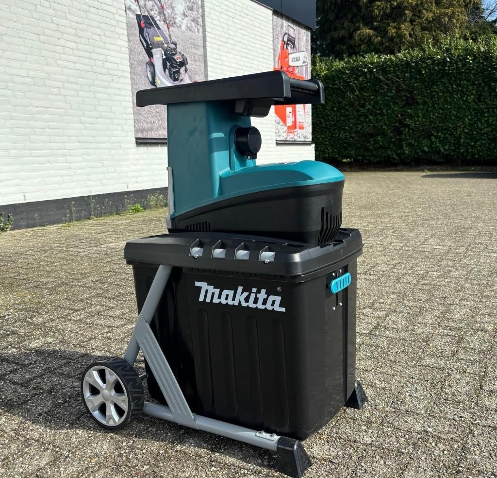 Makita UD2500 Elektrische Hakselaar / Tuinversnipperaar, Tuin en Terras, Hakselaars, Ophalen, Nieuw, Makita, Met opvangbak
