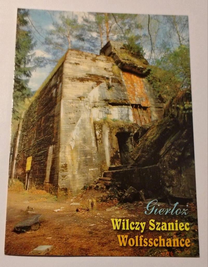 Polen Bunker Gierloz Wilczy Szaniec Wolfsschance, Ophalen of Verzenden, 1980 tot heden, Overig Europa