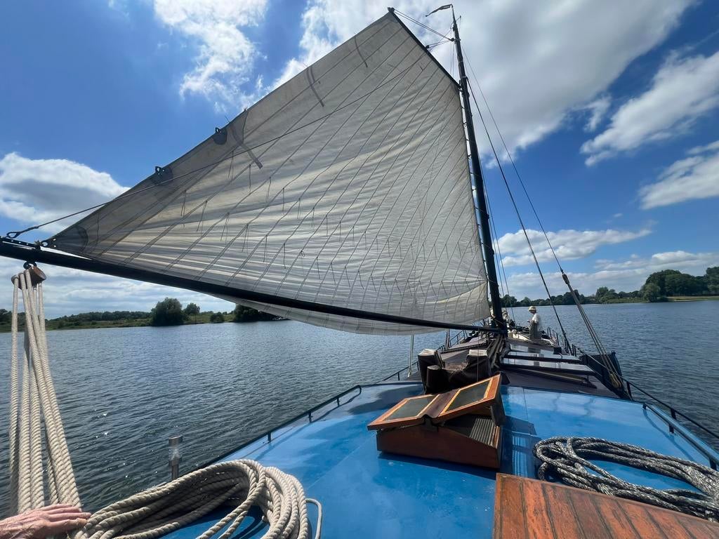 Complete tuigage historisch zeilschip aak, Ophalen, Gebruikt