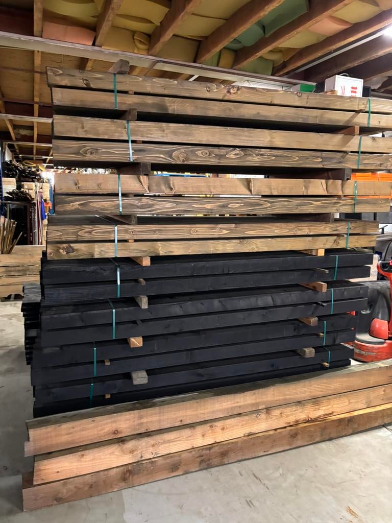 Grenen paal 9x9 10x10 of 12x12 2,5m lengte, Ophalen of Verzenden, Nieuw, 250 cm of meer, Palen