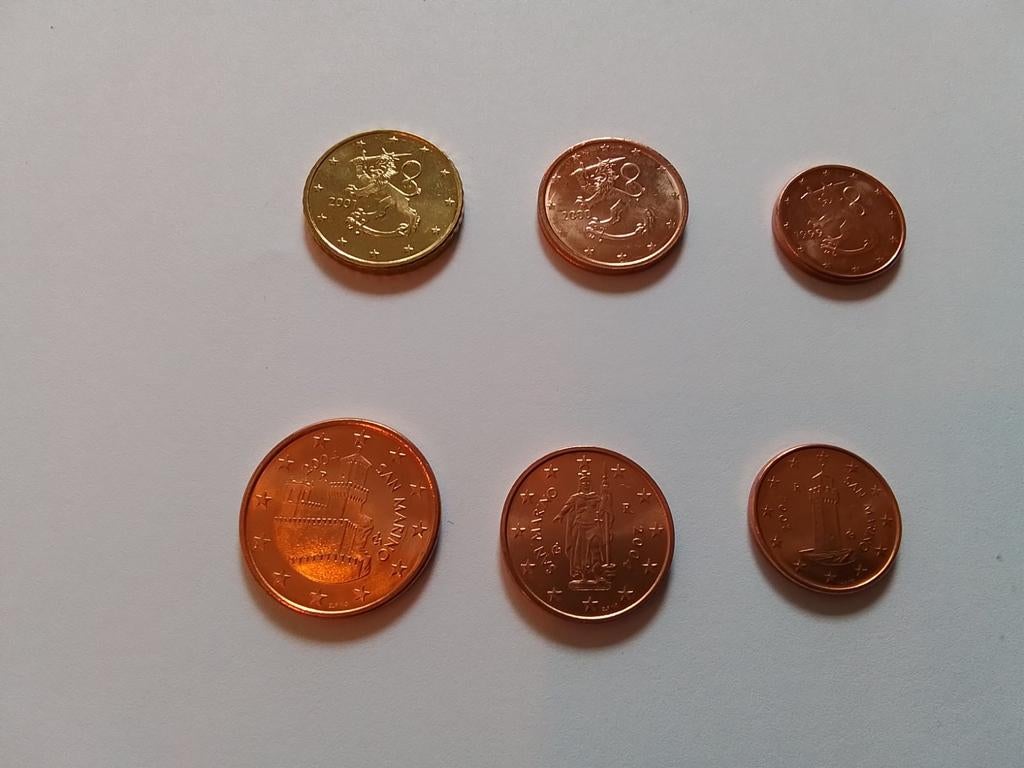 Euromunt van Finland en San-Marino
De munten zijn nooit in, Ophalen of Verzenden, Finland