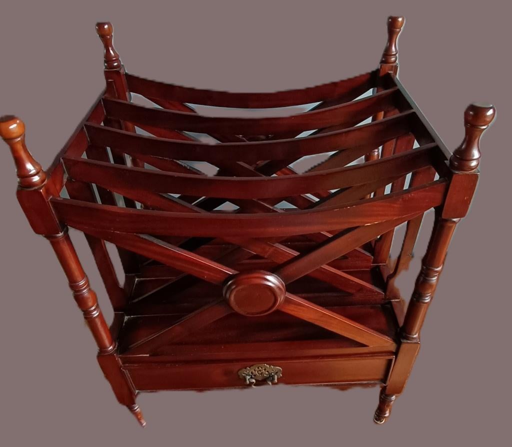 antieke lectuurbak, Ophalen