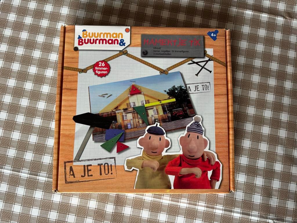 Buurman & Buurman Hamertje Tik Spel - Bouwplezier 4+, Kinderen en Baby's, Speelgoed | Educatief en Creatief, Ophalen, Gebruikt