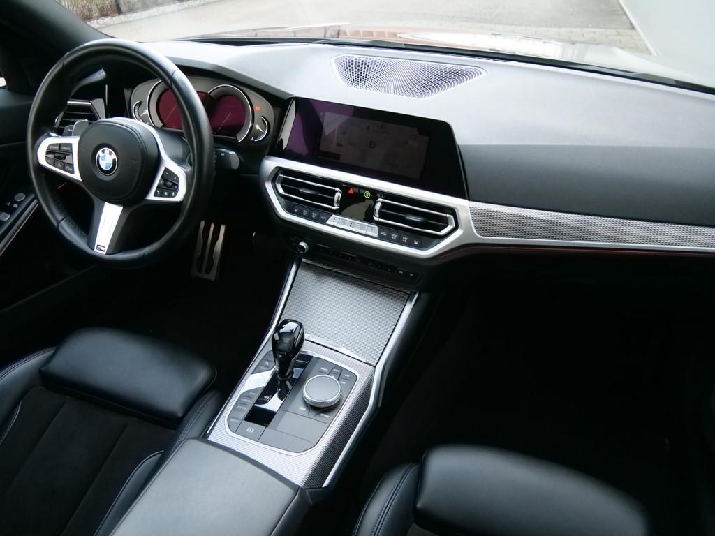 BMW 3-serie M340i xDrive High Executive 374 Pk Automaat Navi, Blauw, 1645 kg, Lichtsensor, 374 pk