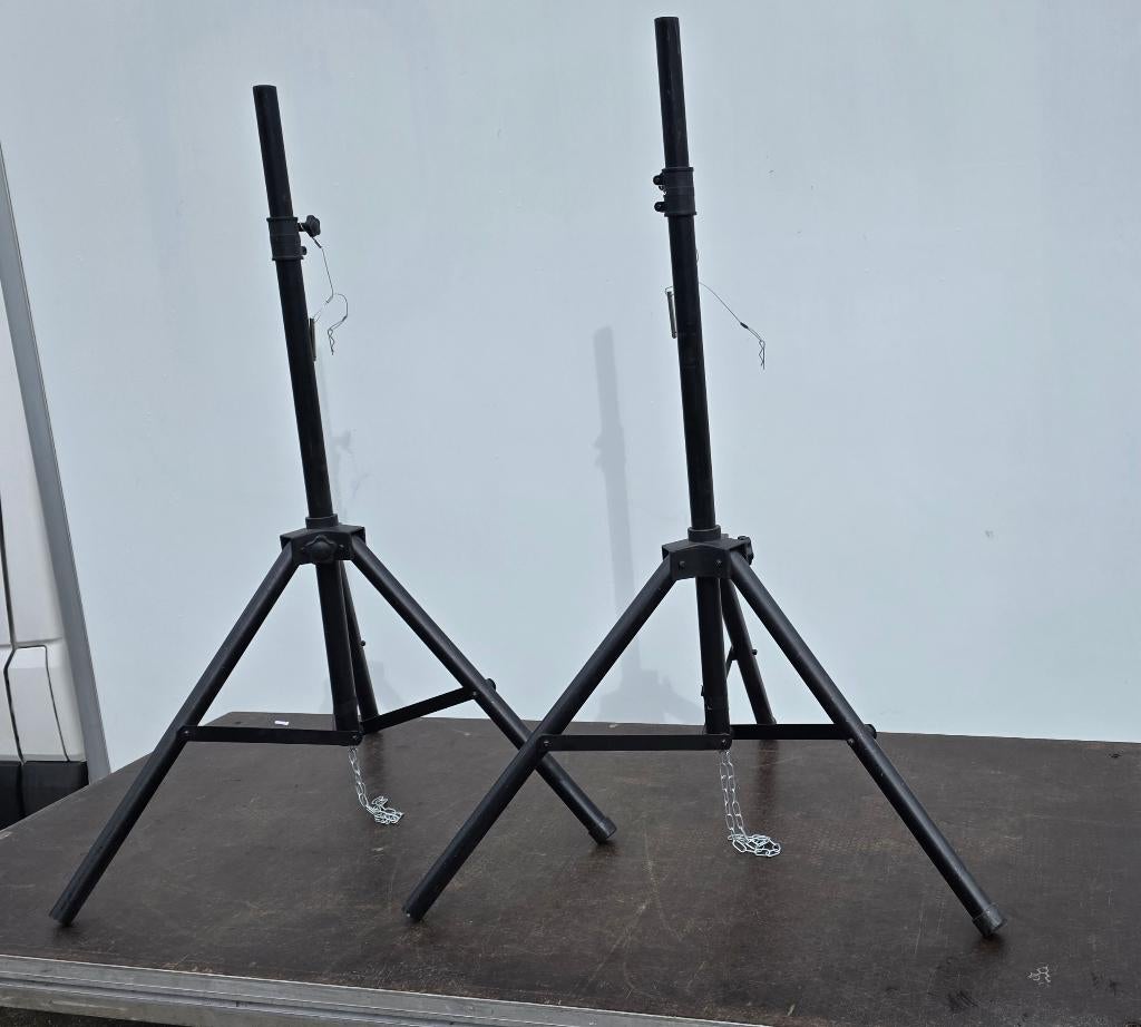 2 x Speakerstatief, Ophalen, Gebruikt, Instrumentstandaard