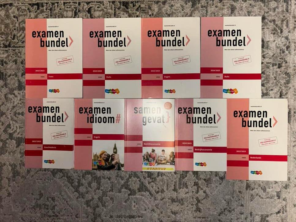Examenbundels en samenvattingen VWO, Ophalen, Gelezen, VWO, Overige vakken