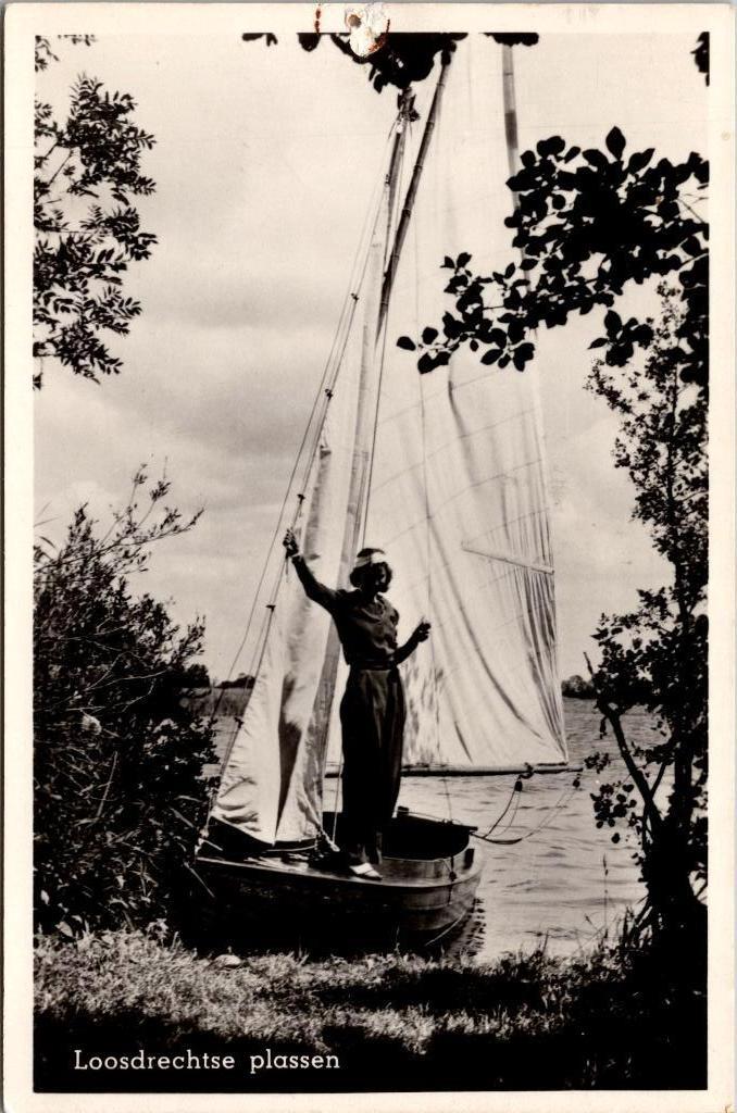 Loosdrechtse Plassen (1960), Verzenden, 1940 tot 1960, Gelopen, Noord-Holland