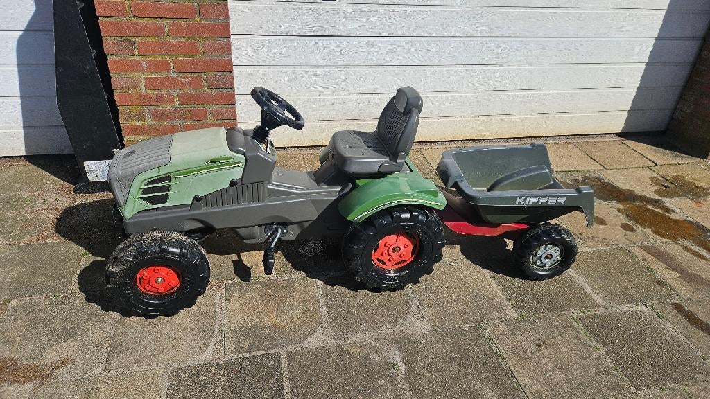 traptrekker met kar, Ophalen, Gebruikt, Trapvoertuig