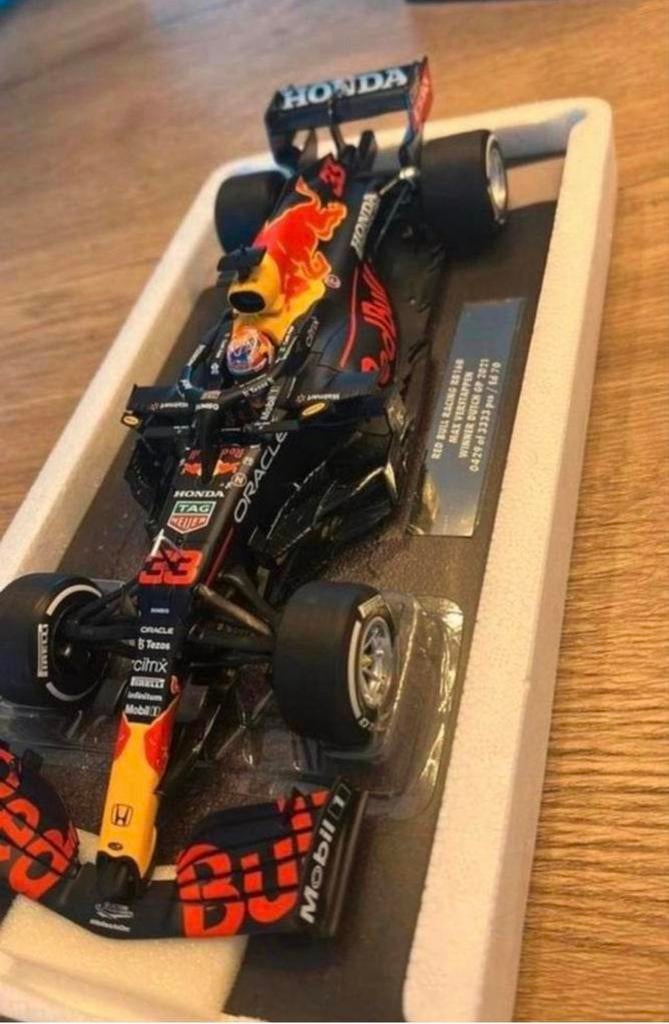 Max verstappen auto, Ophalen of Verzenden, Zo goed als nieuw, Bburago