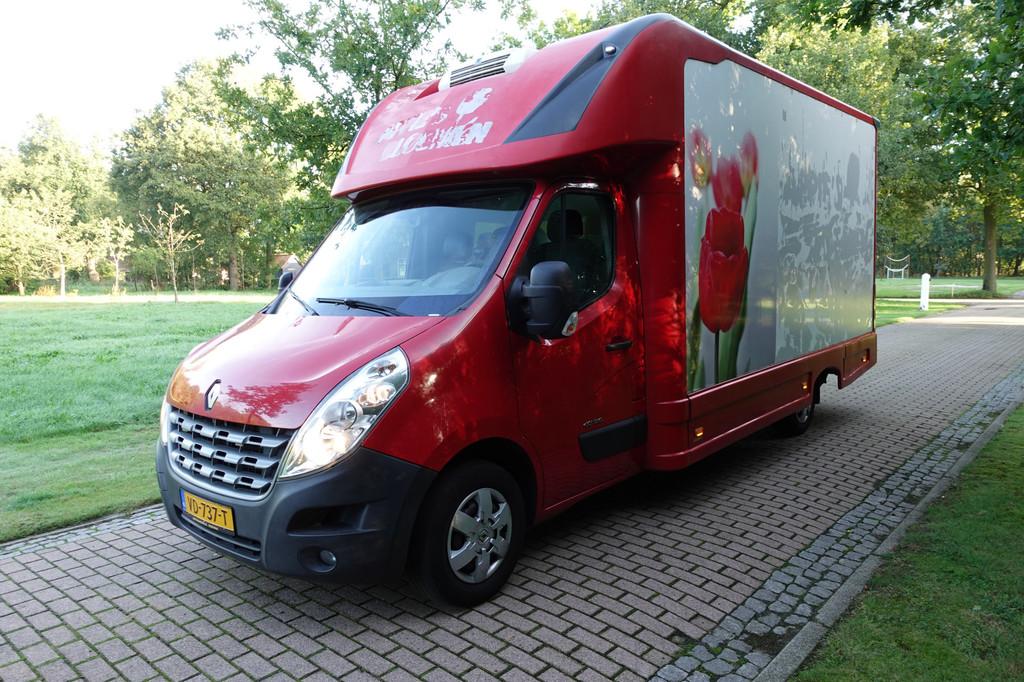 Renault Master T35 2.3 dCi L4H3 DL Eco DC Bloemen auto /paar, Euro 5, Achterwielaandrijving, Gebruikt, 4 cilinders