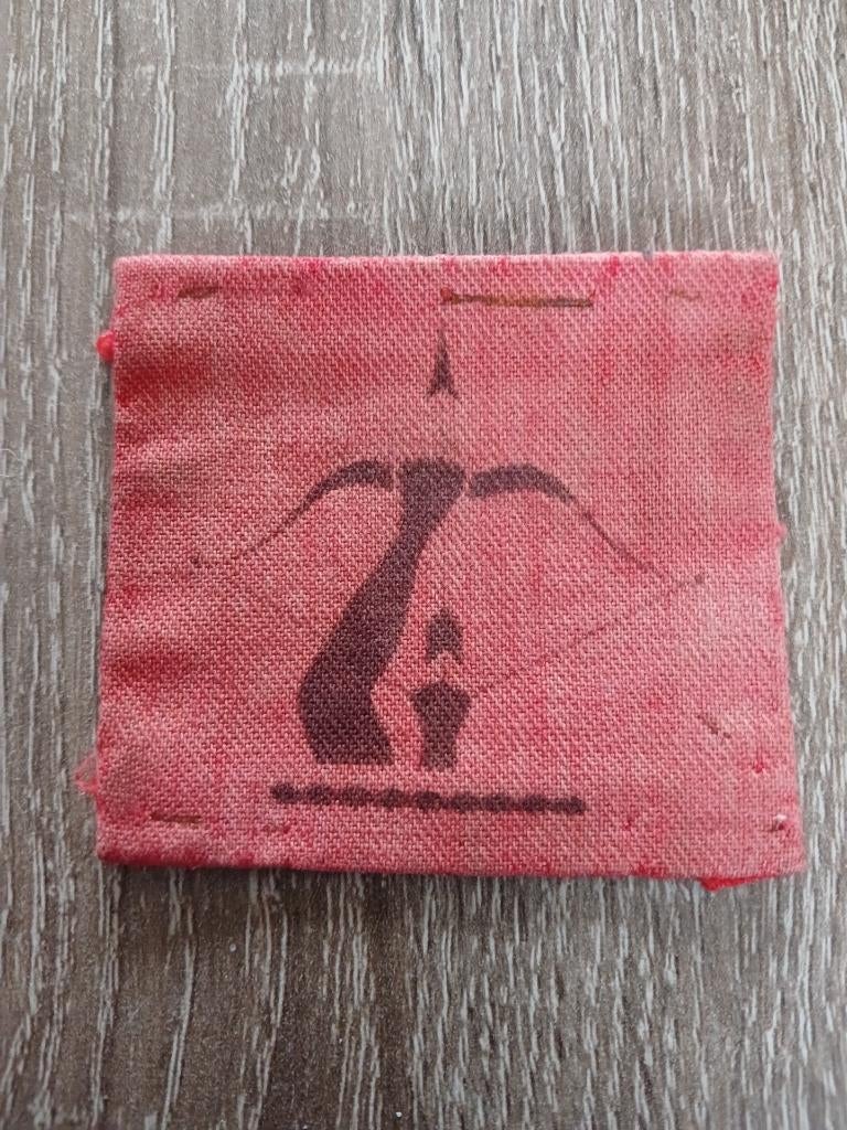 Patch Anti Aircraft Command, geprinte uitvoering., Verzamelen, Militaria | Tweede Wereldoorlog, Ophalen of Verzenden, Landmacht
