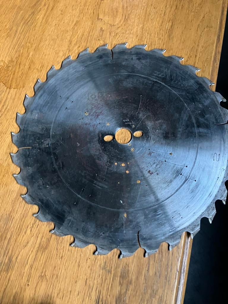 Zaagblad diameter 400 mm, Ophalen, 100 cm of meer, 60 cm of meer, 50 cm of meer