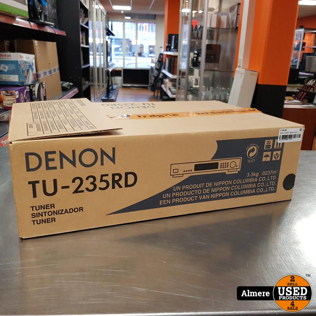 Denon TU-235RD  | Nieuw in doos, Denon, Zo goed als nieuw, Support@denon.com, 1-1-1, Shin-Yokohama
Kohoku-ku, Yokohama 222-0033
Japan