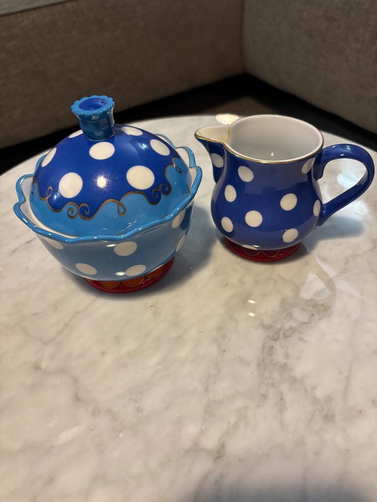 Melk en suiker setje DE Oilily, Ophalen, Gebruikt, Overige typen, Overige stijlen