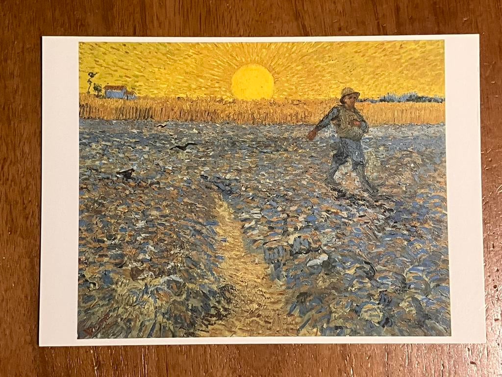 Vincent van Gogh - Zaaier - Sower, 1888, Verzamelen, Ophalen of Verzenden, 1980 tot heden, Ongelopen, Ambachten of Beroep