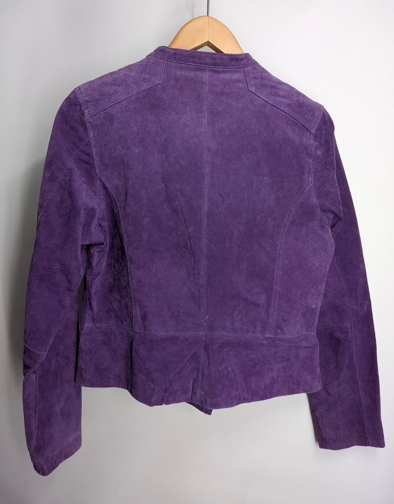 Hema leren  jasje paars maat L nieuw, Maat 38/40 (M), Hema, Hema, Nieuw