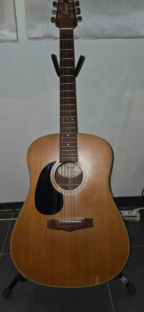 Vintage Vantage VS-15LH Akoestische Gitaar - Topkwaliteit, Ophalen, Gebruikt, Western- of Steelstringgitaar