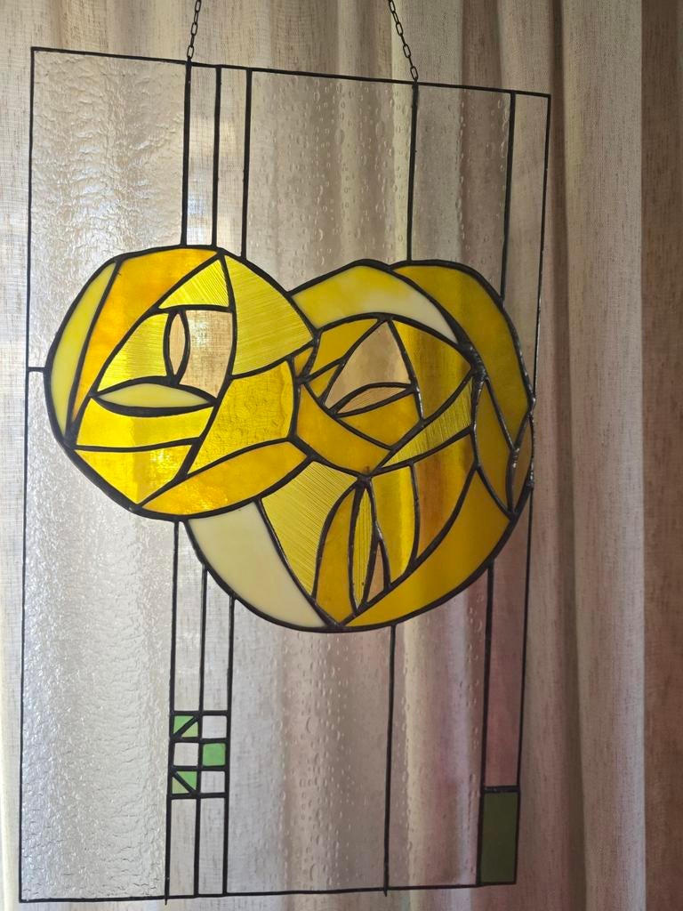 Glas in lood tiffany, Ophalen of Verzenden