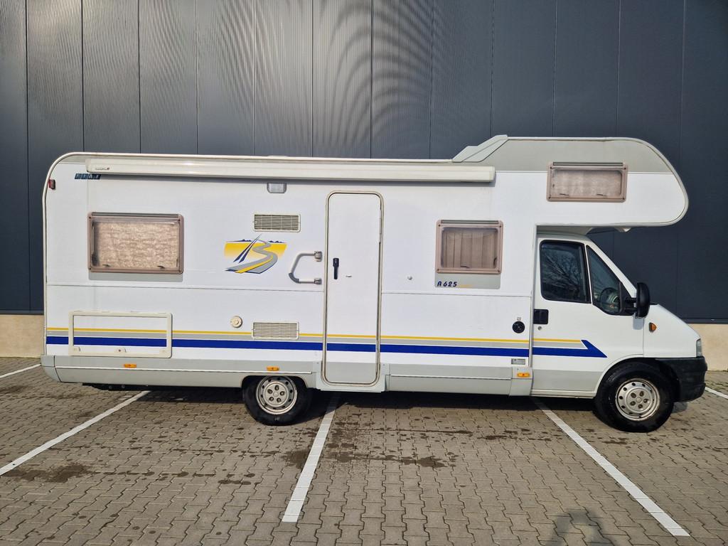 Fiat 1010 BÜRSTNER A625 ACTIVE 6PERS.128PK GARANTIE ! . ., Caravans en Kamperen, Campers, Ringverwarming, Info@autohuysruurlo.nl