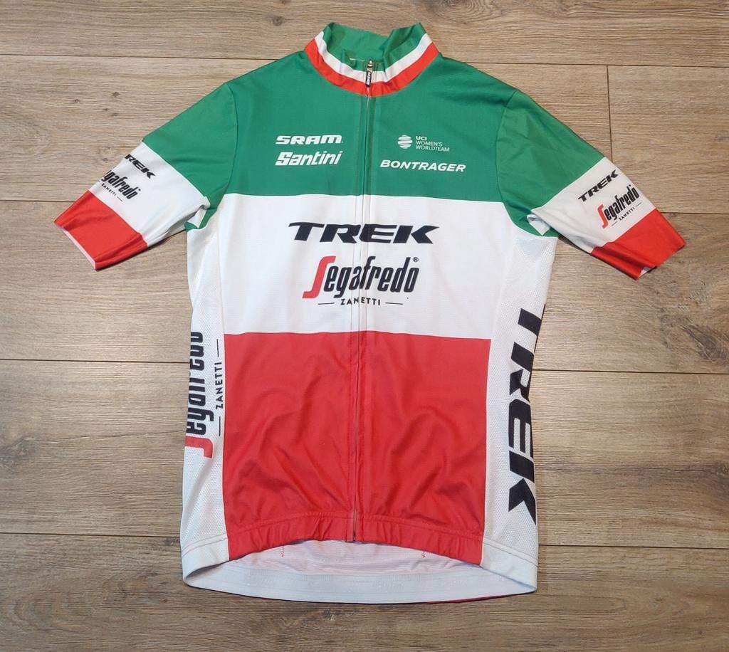 Wielershirt Trek Segafredo ladies Italiaans kampioen, Ophalen of Verzenden, Zo goed als nieuw, Kleding