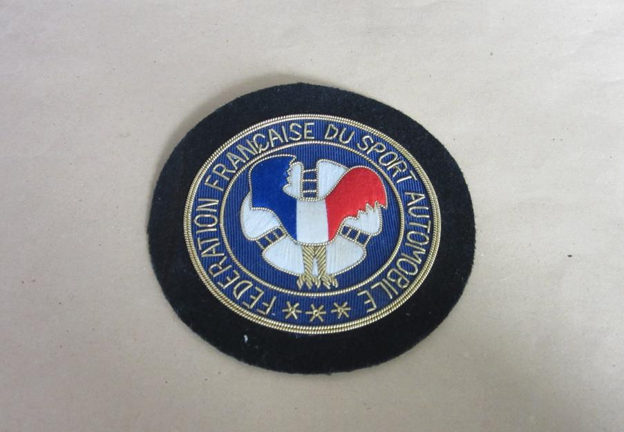 Federation Francaise du sport automobile embleem, Verzenden, Zo goed als nieuw, Auto's