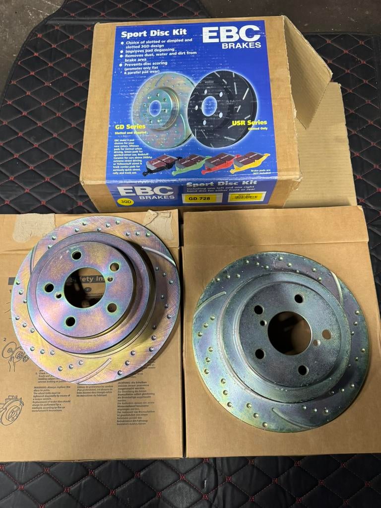 Nieuwe EBC GD728 performance schijeven Subaru GC / SF, Ophalen of Verzenden, Nieuw, Subaru