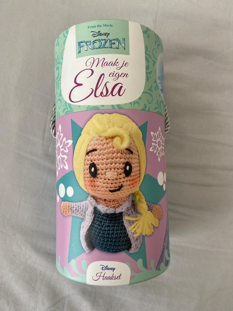 Haakset Frozen - haak je eigen Elsa, Ophalen of Verzenden, Haken