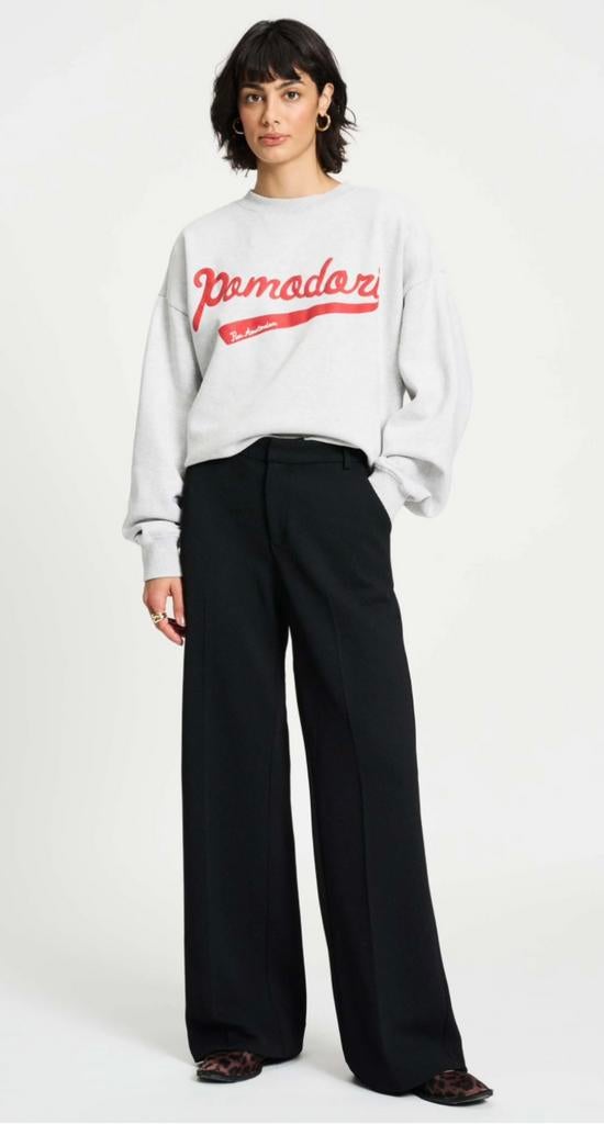 Broek POM Amsterdam, Maat 38/40 (M), Zwart, Ophalen of Verzenden, Lang