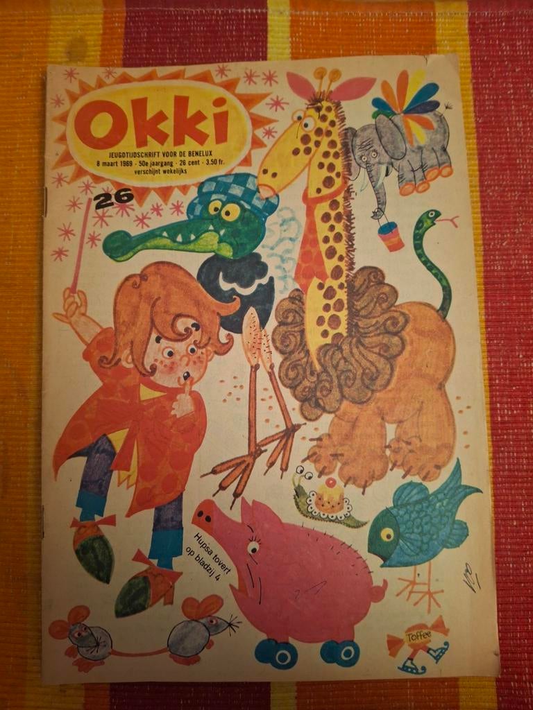 3 Oude Okki tijdschriften, Boeken, Ophalen of Verzenden, Gelezen, Overige typen