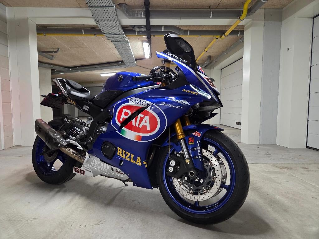 Yamaha R6 2017 (RJ27) WSBK Michael van der Mark, 4 cilinders, Motorrijbewijs A, Super Sport, Meer dan 35 kW