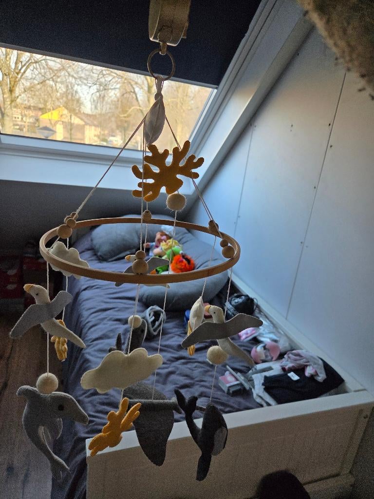 Klamboe standaard met muziekmobiel, Ophalen of Verzenden, Zo goed als nieuw, Klamboe