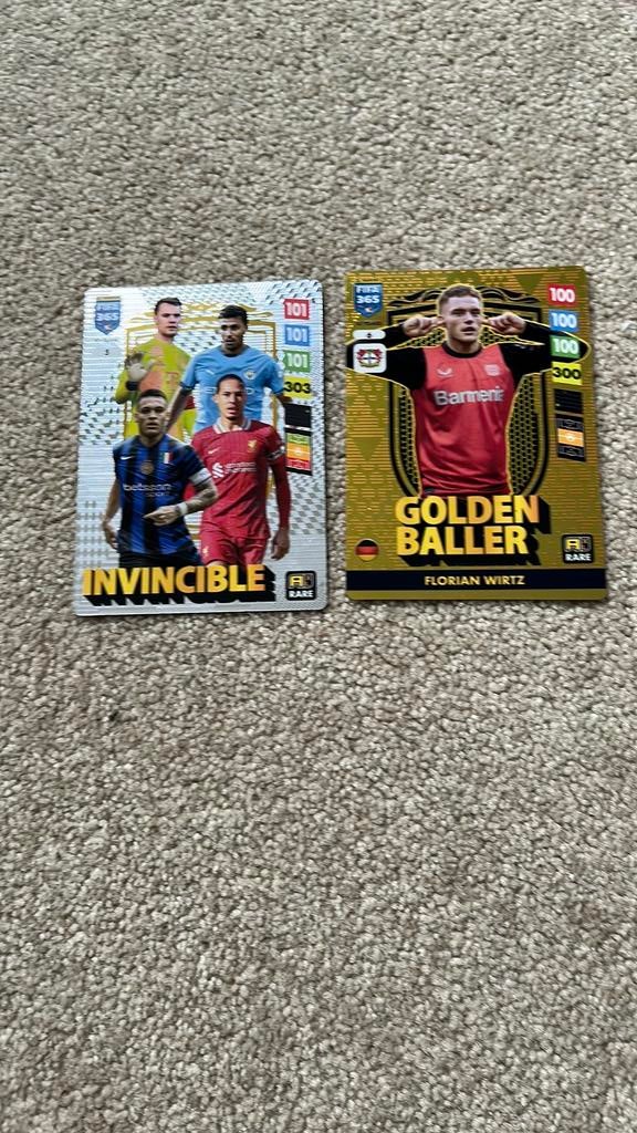 Invicible en golden baller, Ophalen of Verzenden, Zo goed als nieuw, Plaatje