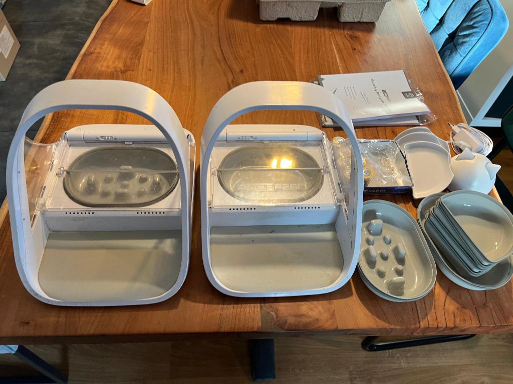 2 SureFeed Microchip Pet Feeder Connect, Ophalen of Verzenden, Automatisch, Gebruikt