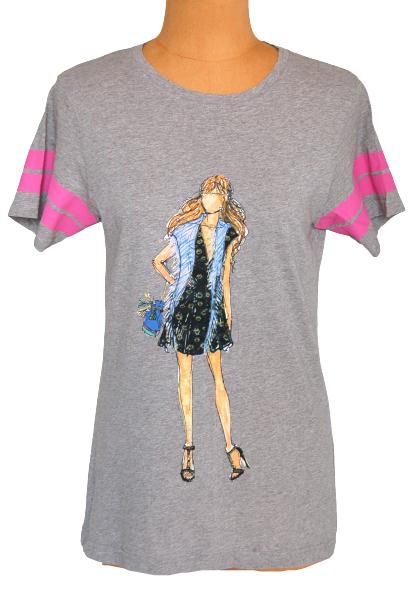 By Danie / ByDanie shirt, shirtje, grijs, Mt. S, Kleding | Dames, By Danie / ByDanie, Verzenden, Zo goed als nieuw, Korte mouw