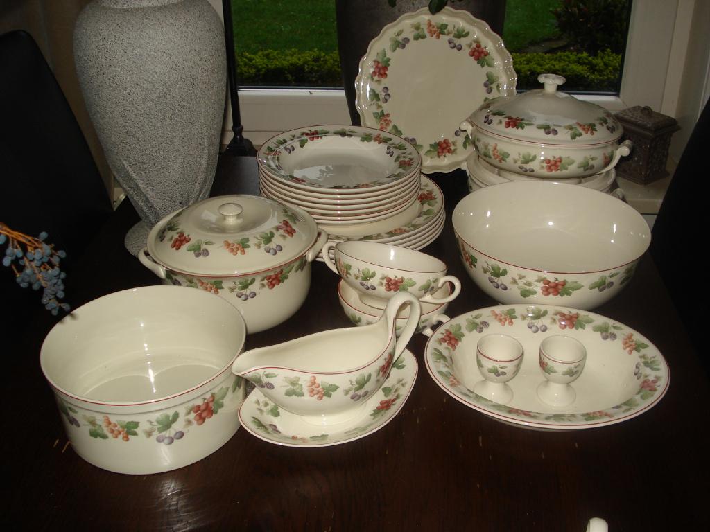 Wedgwood provence serviesdelen, Overige typen, Ophalen of Verzenden, Zo goed als nieuw, Wedgwood