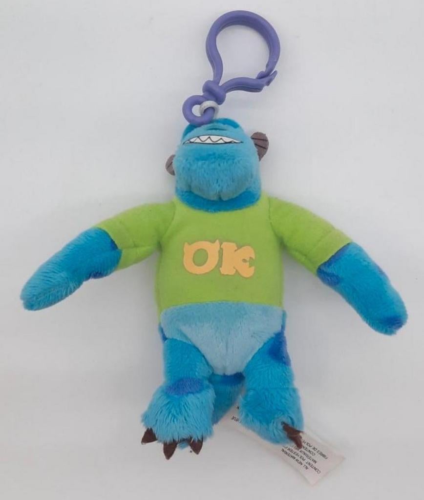Disney's Monsters & Co sleutelhanger knuffeltje Sully 13cm, Ophalen of Verzenden, Overige figuren, Zo goed als nieuw, Knuffel