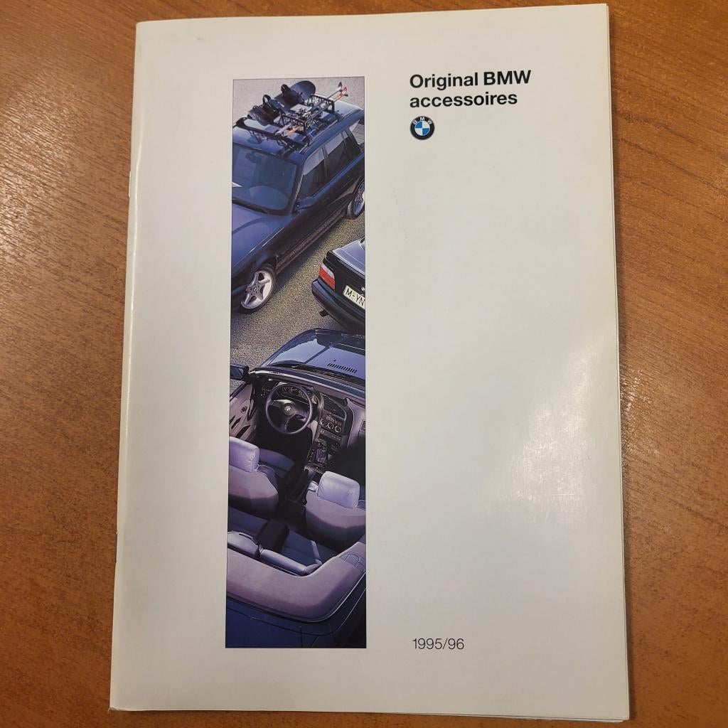 folder Original Bmw Accessoires 1995 1996, Ophalen of Verzenden, Nieuw, Overige merken