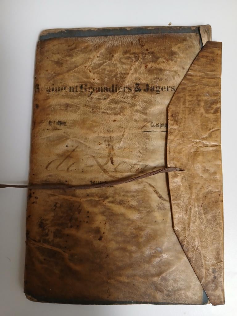 Regiment Grenadiers en jagers 1882  ww2, Verzamelen, Ophalen of Verzenden, Landmacht, Nederland, Boek of Tijdschrift