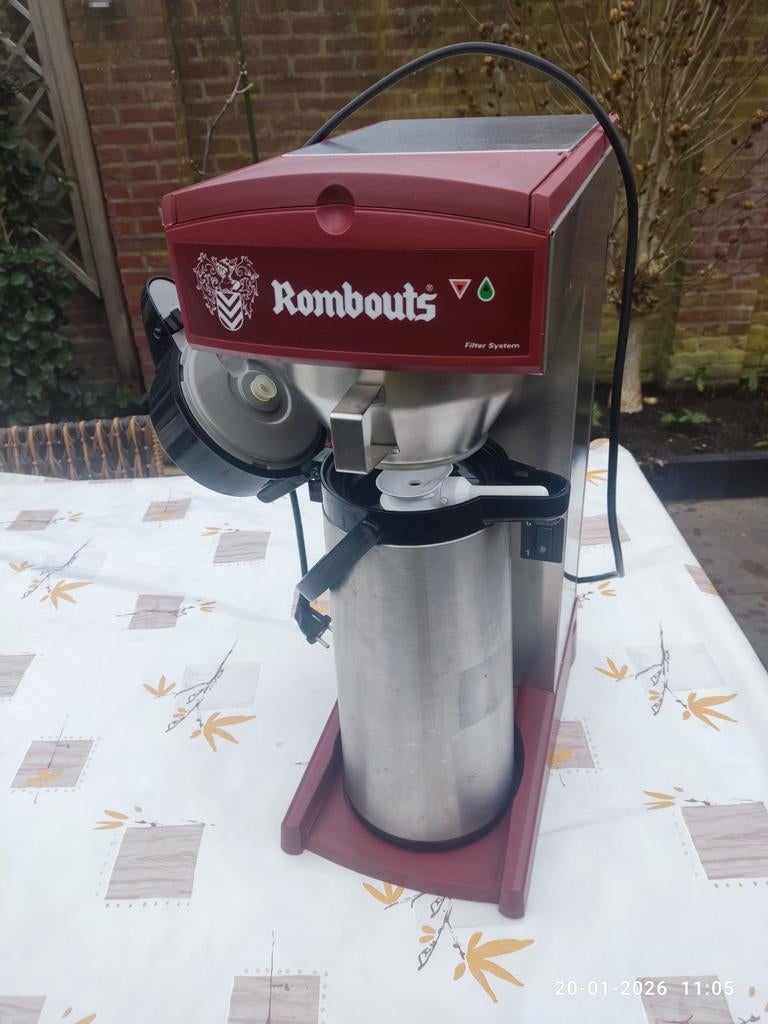 Izgst Bravilor TH sticker Rombouts,horeca koffiezetapparaat, Ophalen, Overige merken