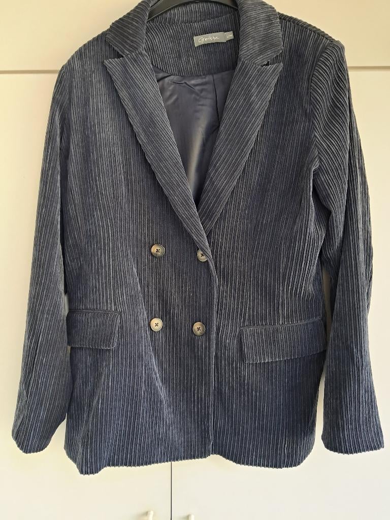Blazer van ribstof, Maat 38/40 (M), Overige kleuren, Geisha, Verzenden