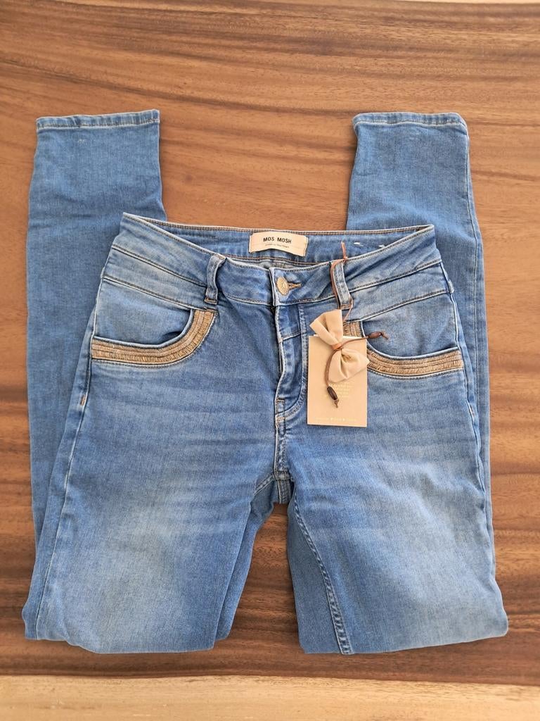 Mos Mosh Jeans Dames Maat 25, Mos Mosh, Blauw, Nieuw, Ophalen of Verzenden