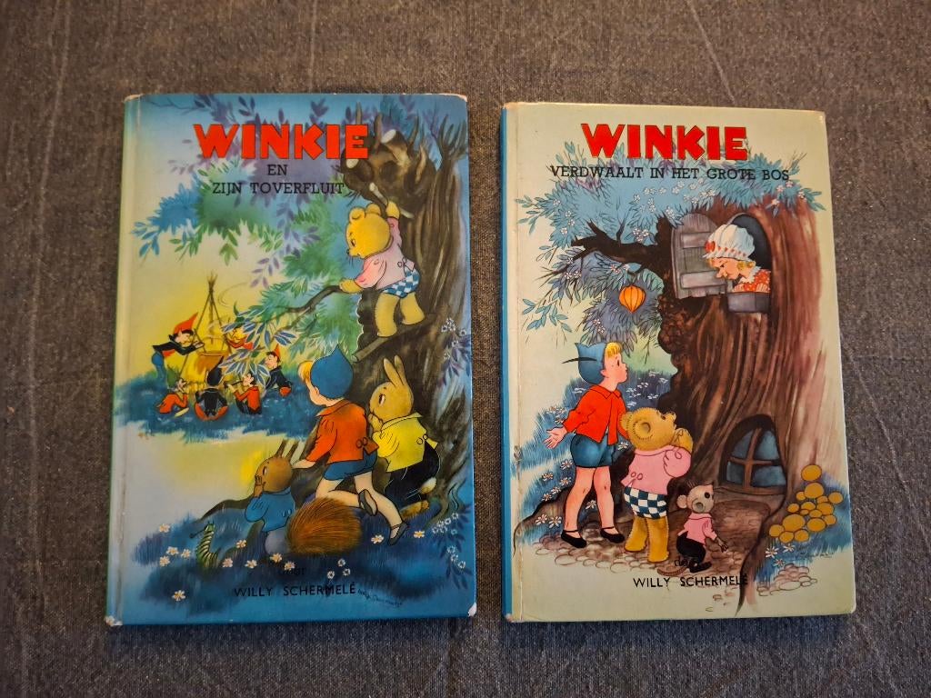 Twee boekjes van Winkie door Willy Schermele., Boeken, Ophalen of Verzenden, Gelezen, 3 tot 4 jaar