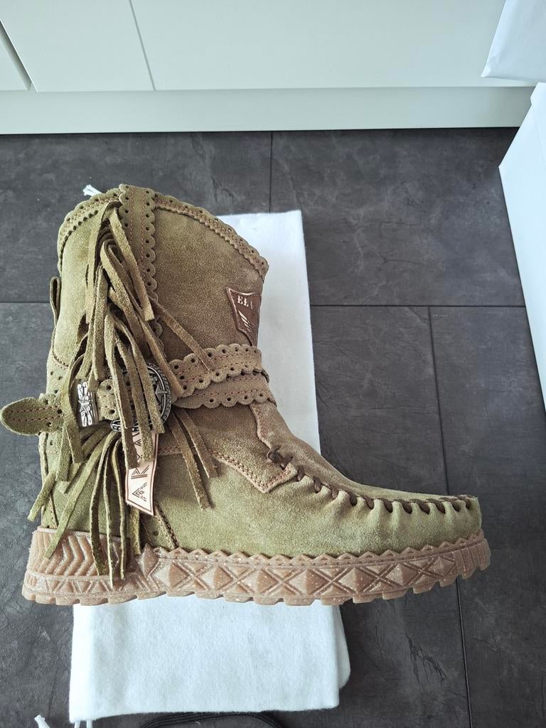 Nieuwe El Vaquero Arya boho laarzen mt 39, Lage of Enkellaarzen, Nieuw, Ophalen of Verzenden, El vaquero