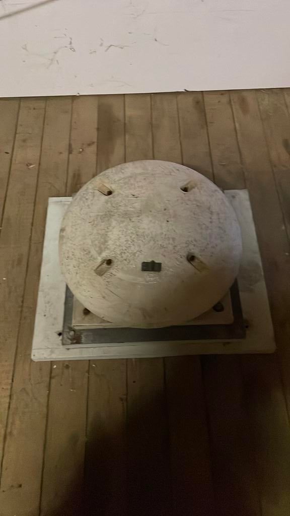 Te koop dakventilator 220 volt, Ophalen, Gebruikt, Ventilator