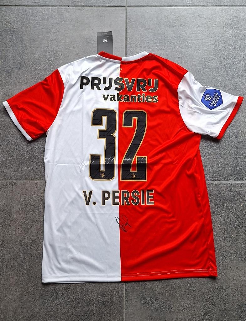 Shirt Feyenoord met originele handtekening; Robin van Persie, Ophalen of Verzenden, Nieuw, Feyenoord, Shirt